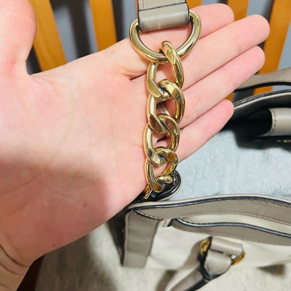 Michael kors Hamilton satchel taupe/cream - Picture 3 of 11